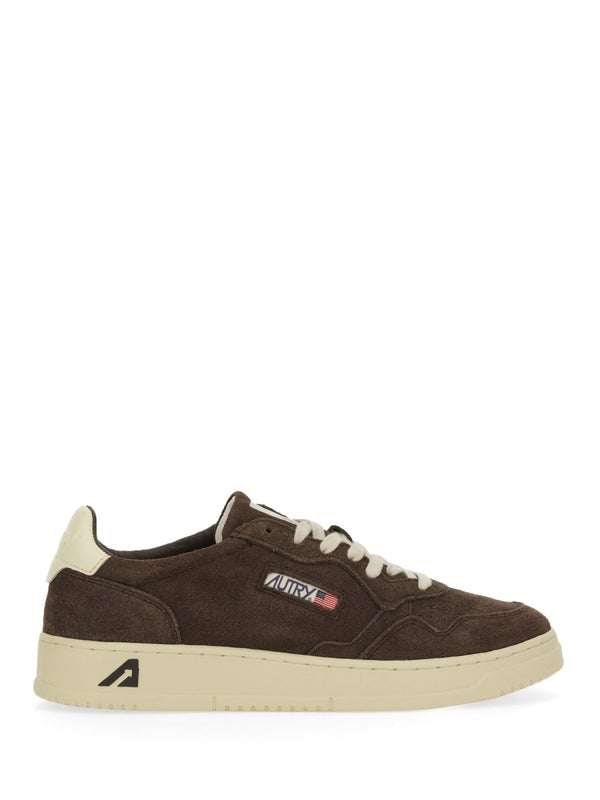 Autry Brown Low Top Sneakers