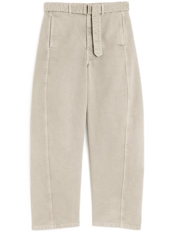 Twisted Belt Denim Pants