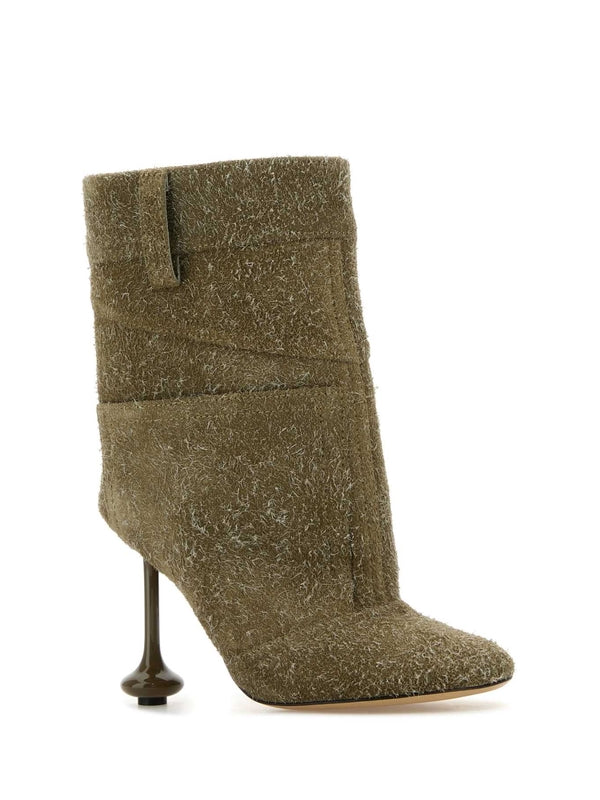 Toy Suede Ankle Boot Heel