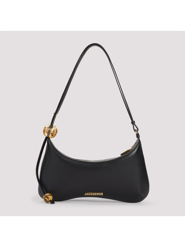 Bijou Pearl Leather Large Shoulder Bag