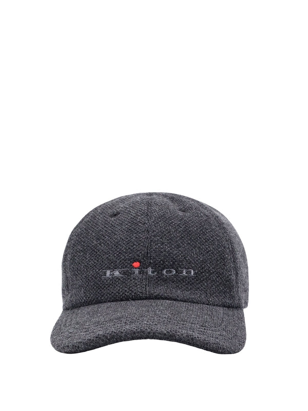 Logo Cashmere Ball Cap