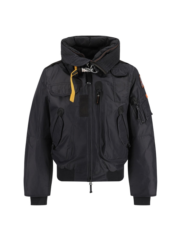 Gobi Logo Patch Bomber Puffer