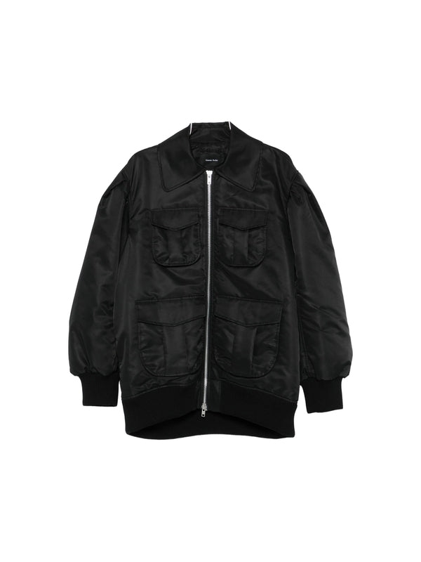 Pocket Zip Bomber Jacket