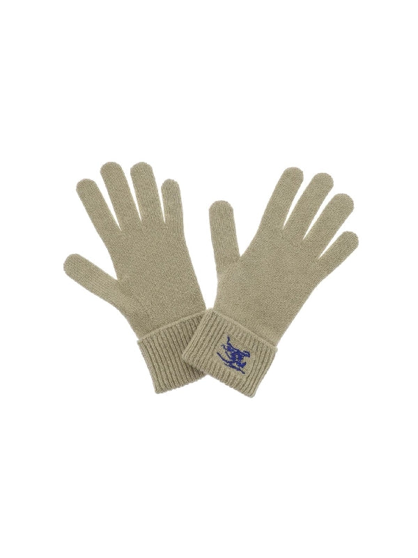 Ekd Logo Embroidery Cashmere Gloves - Jente