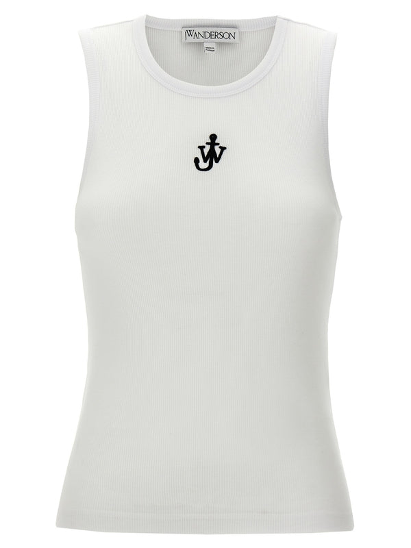 Anchor Logo
  Embroidered Ribbed Tank Top