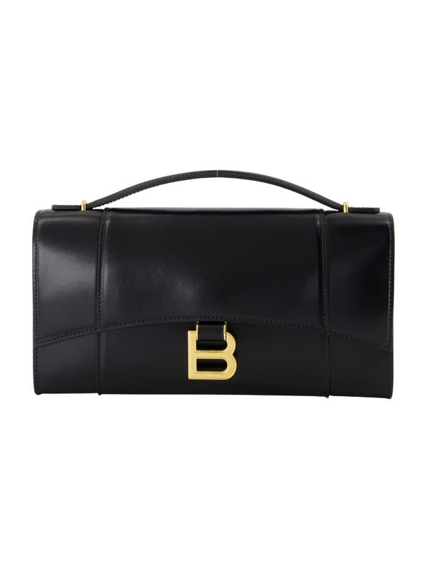 Balenciaga Hourglass Black Clutch Bags