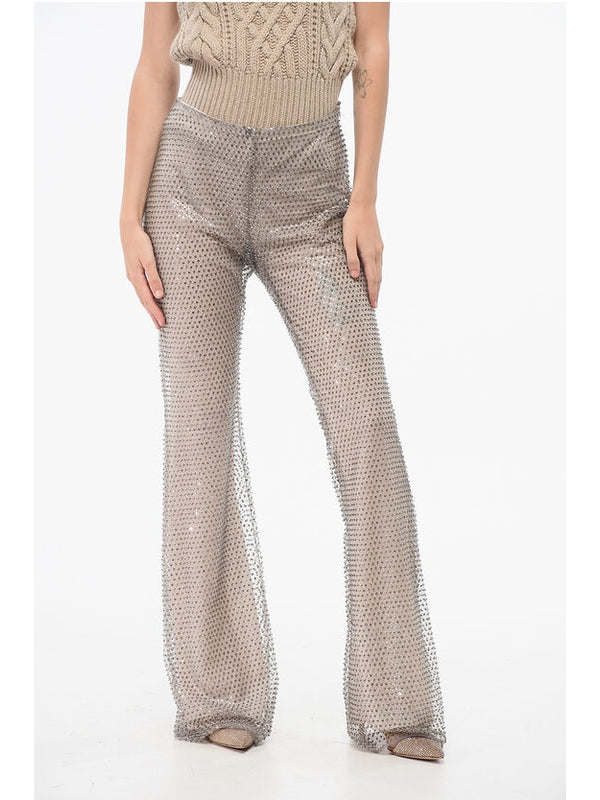 Semicouture Beige Trousers