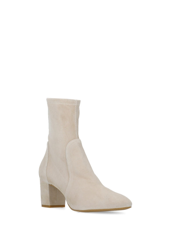 Yuliana Suede Boots Heel