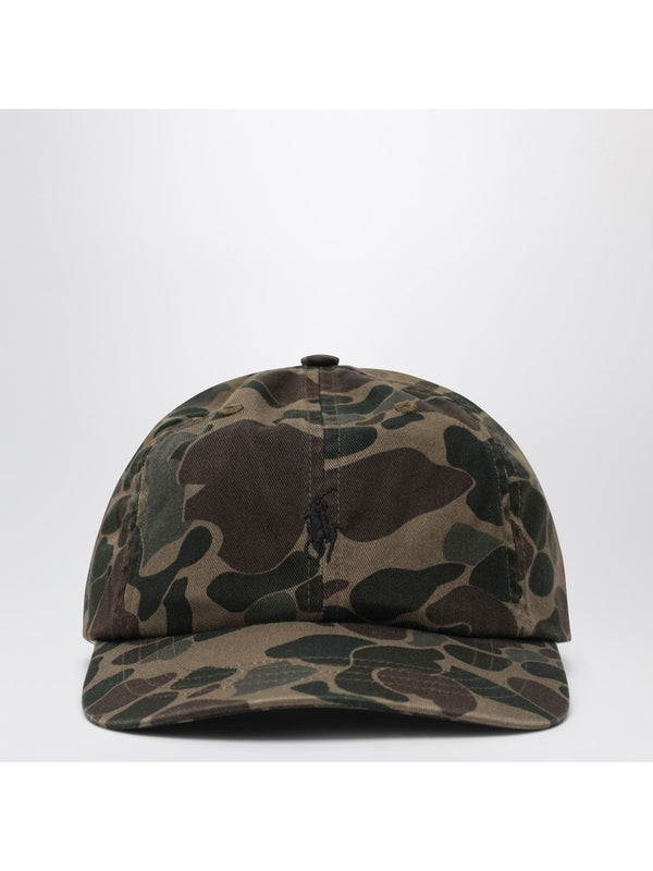 Polo Ralph Lauren Green Camouflage Cap