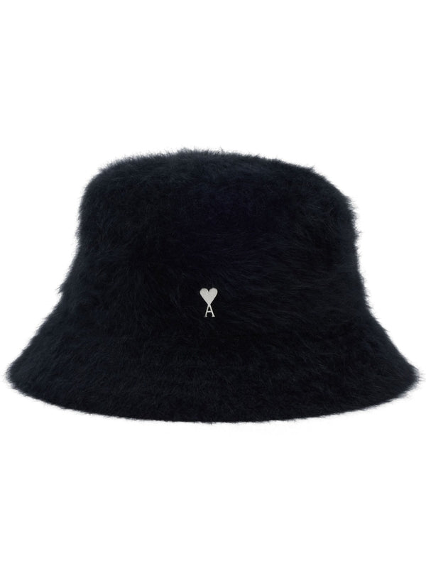 Heart Logo Wool Bucket Hat