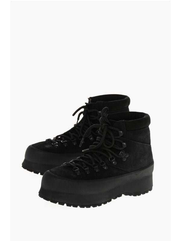 Diemme Black Lace-Up Boots