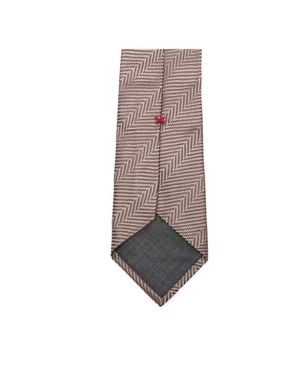 Brunello Cucinelli Brown Neck Ties