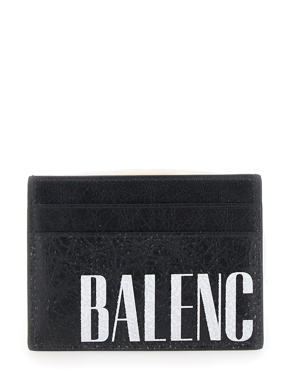 Balenciaga Black Card Holders