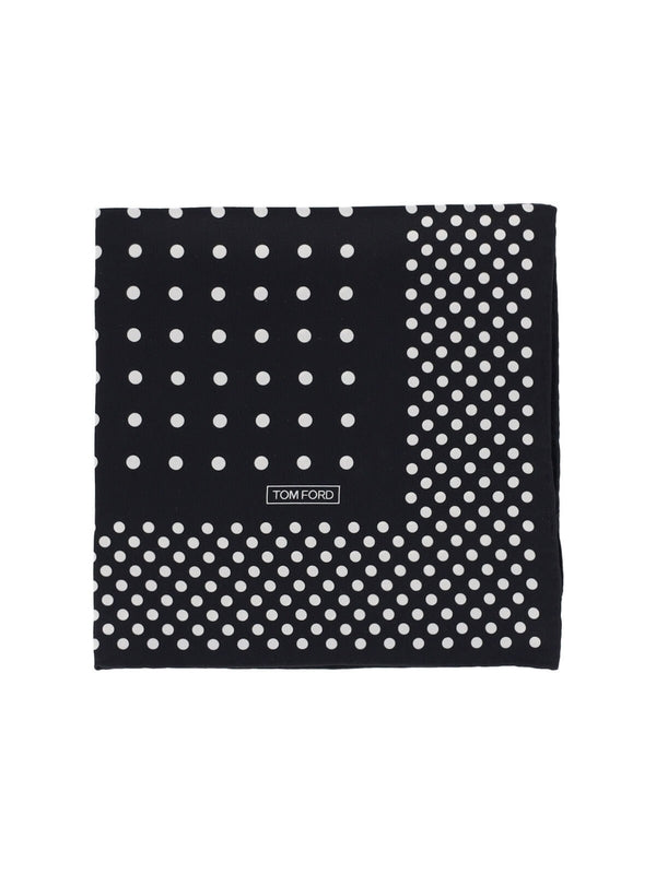 Tom Ford Black Silk Mufflers