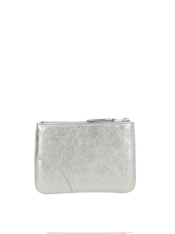 Comme Des Garcons Silver Wallets