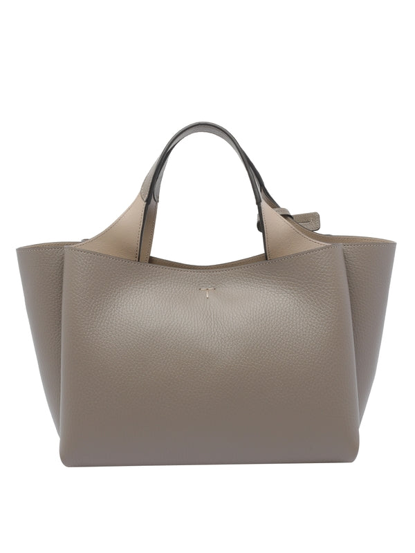 Tod'S Grey Tote Bags