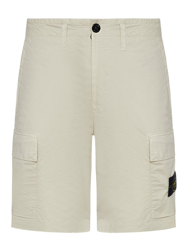 Wappen Patch Cotton Cargo
  Bermuda Shorts
