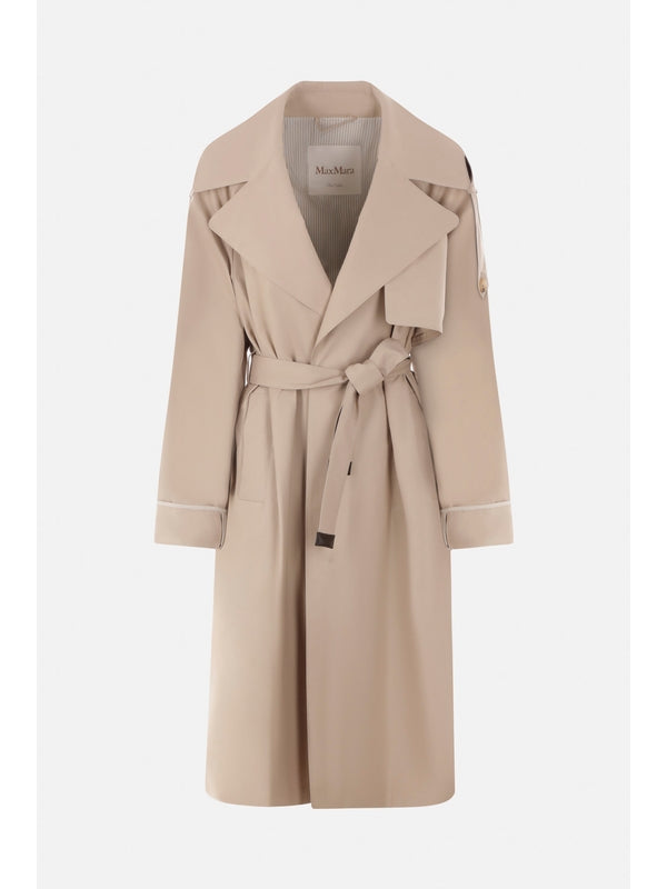 Belt Cotton Blend Trench Coat