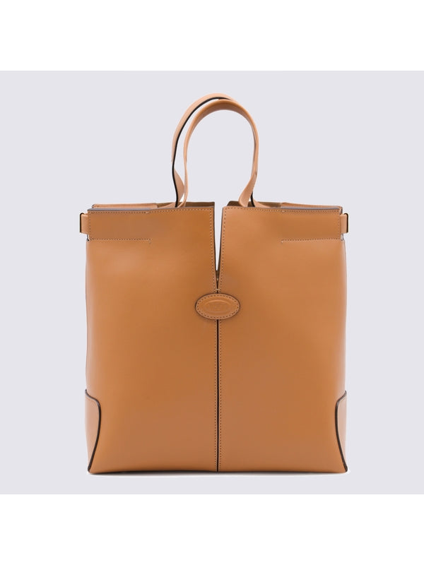 Tod'S Brown Tote Bags