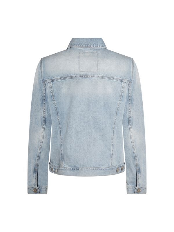 Washed Denim Trucker Jacket