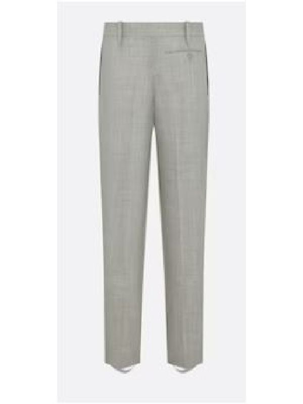 Dior Trousers Grey Tailored Pants