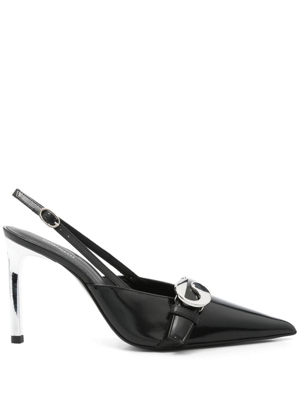 Coperni Black Slingback Heels