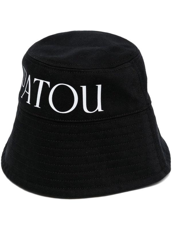 Patou Black Bucket Hat