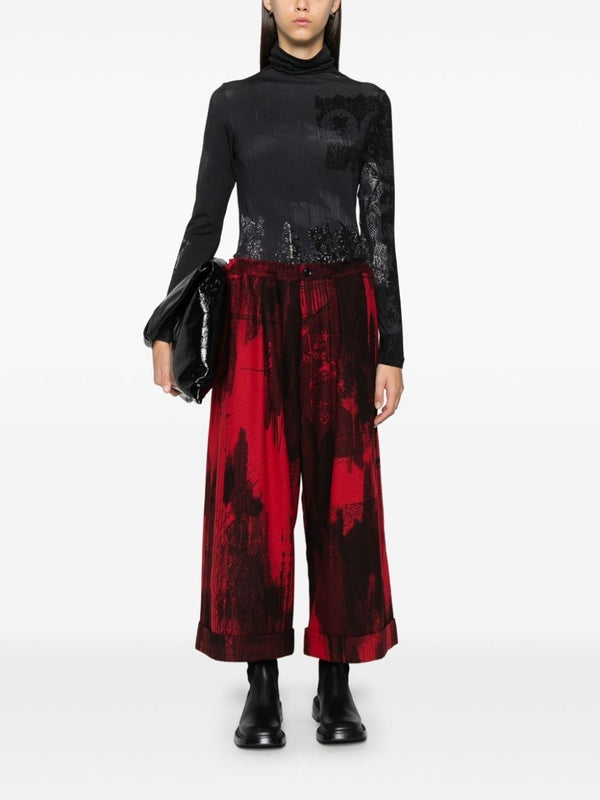 Yohji Yamamoto Red Pants