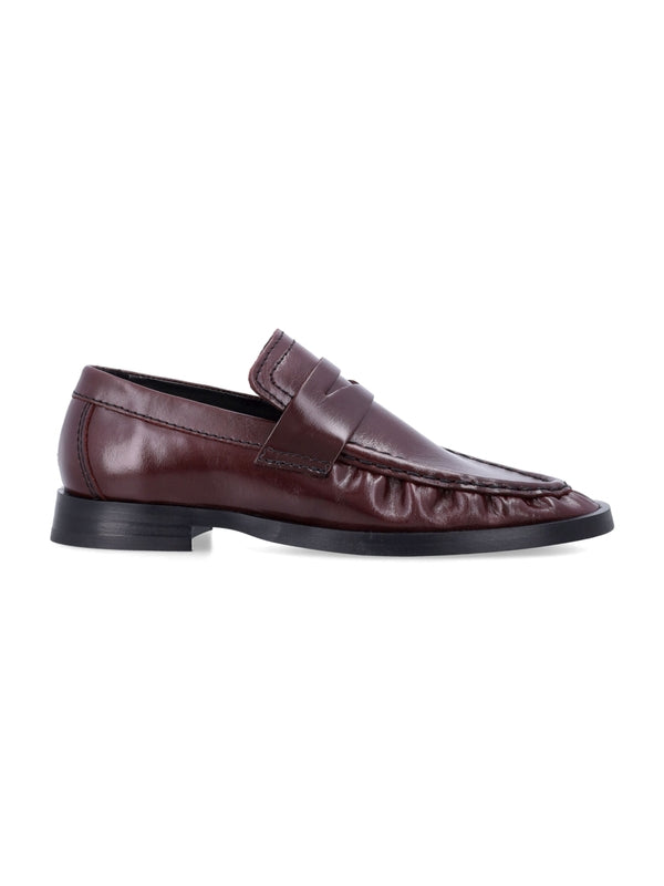 Miista Burgundy Loafers