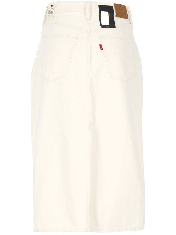 Levi'S White Skirt