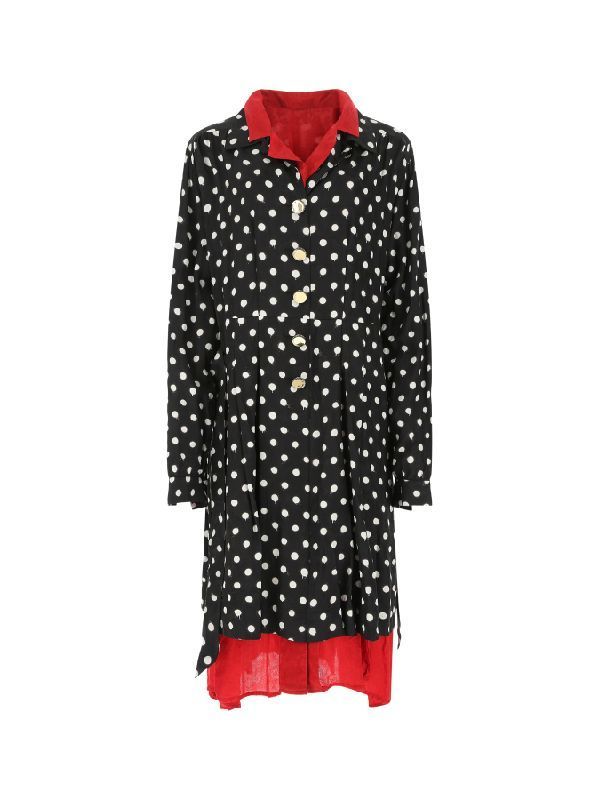 スプレードットリバーシブルコート
ドレス