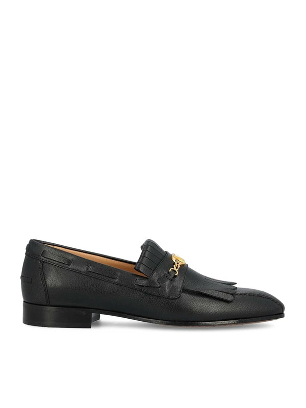 Valentino Black Loafers