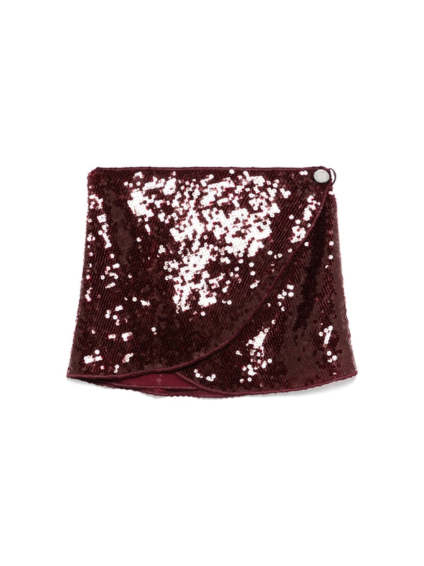 Oseree Burgundy Skirts