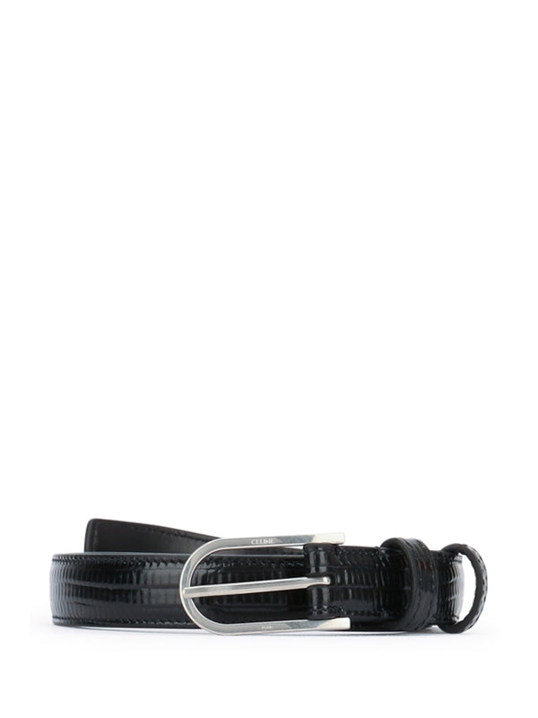 BELT 45BML3ARW 38SI Black Leather Belts
