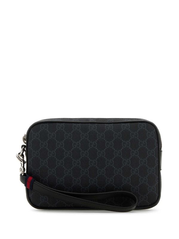 GG Supreme Canvas Clutch Bag