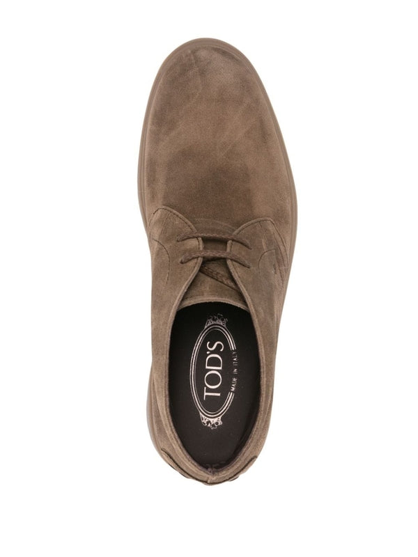 Suede Leather Desert Boots