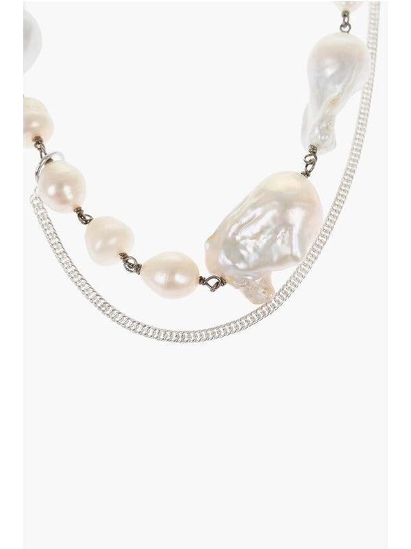 Pearl Embellished Necklace