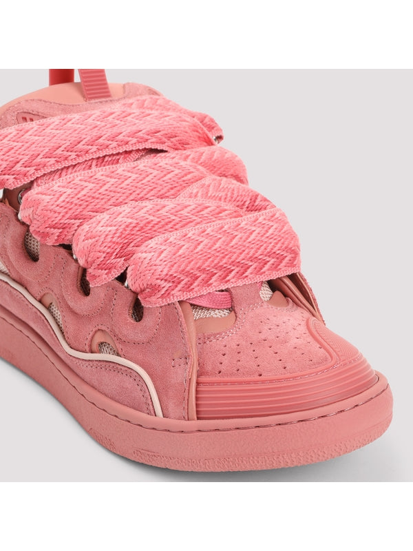 Lanvin Pink Low Top Sneakers