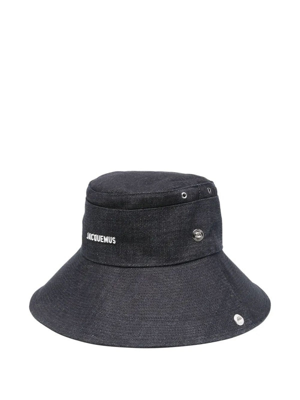 Jacquemus Navy Bucket Hats