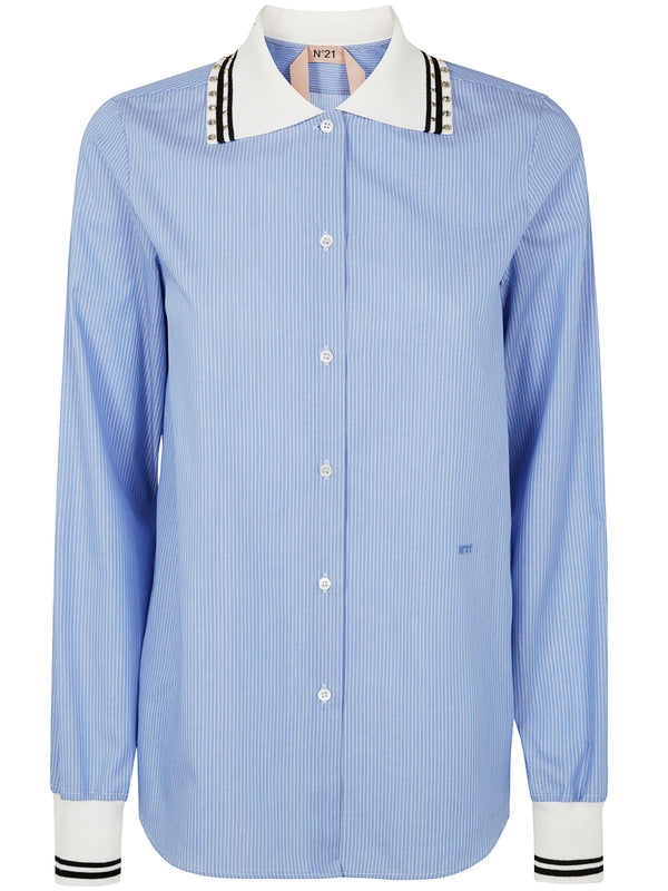 Numero Ventuno Blue Shirt & Blouse