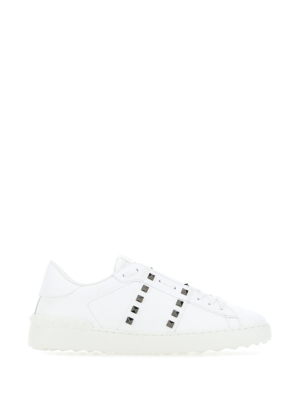Valentino White Low Top Sneakers