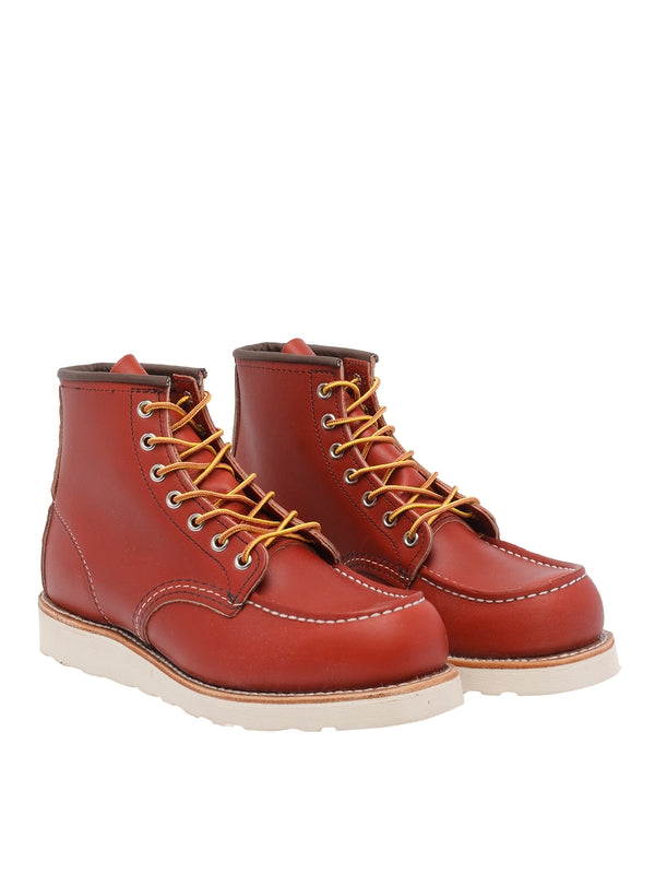 Red Wing Red Lace-Up Boots