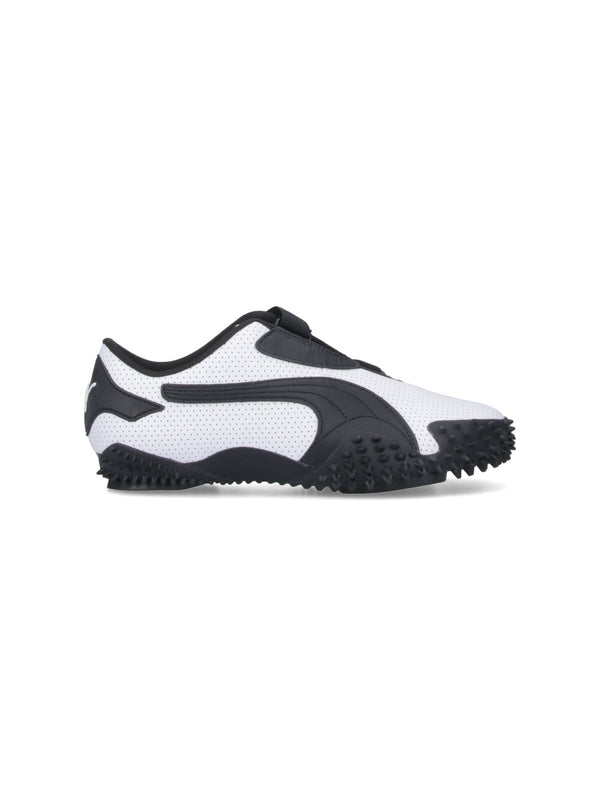 Puma White Black Low Top Sneakers