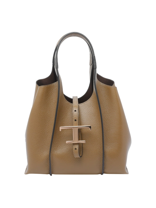 Tod'S Khaki Tote Bags