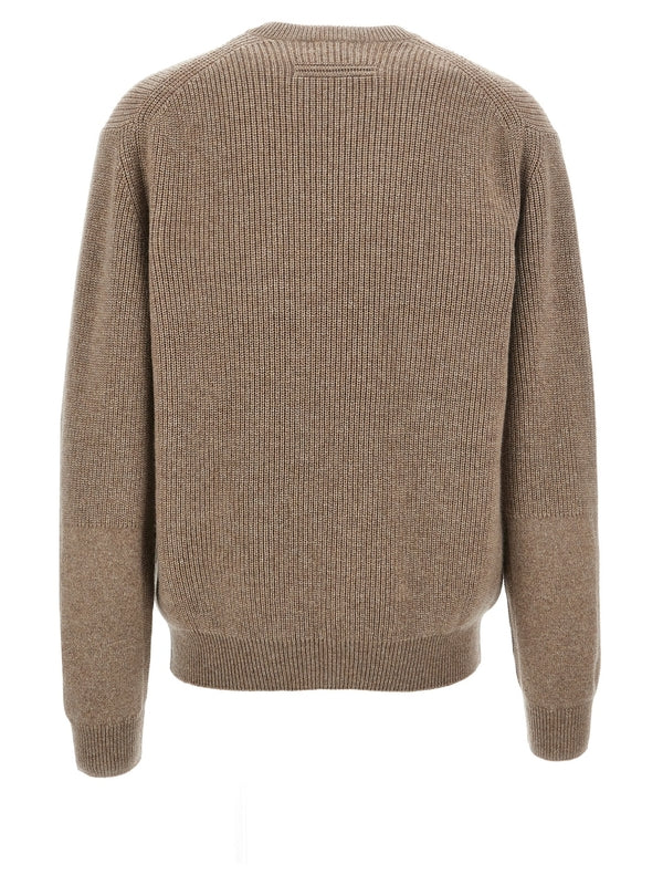 Zip Pocket Cashmere Knit