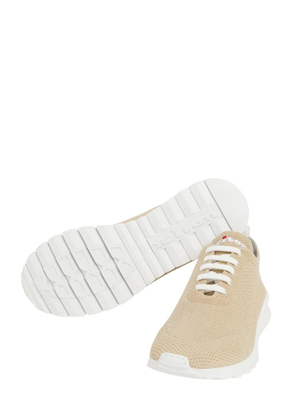 Beige Low-Top Sneakers