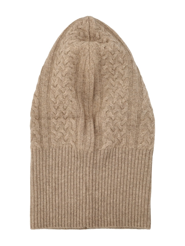 Max Mara Beige Balaclava