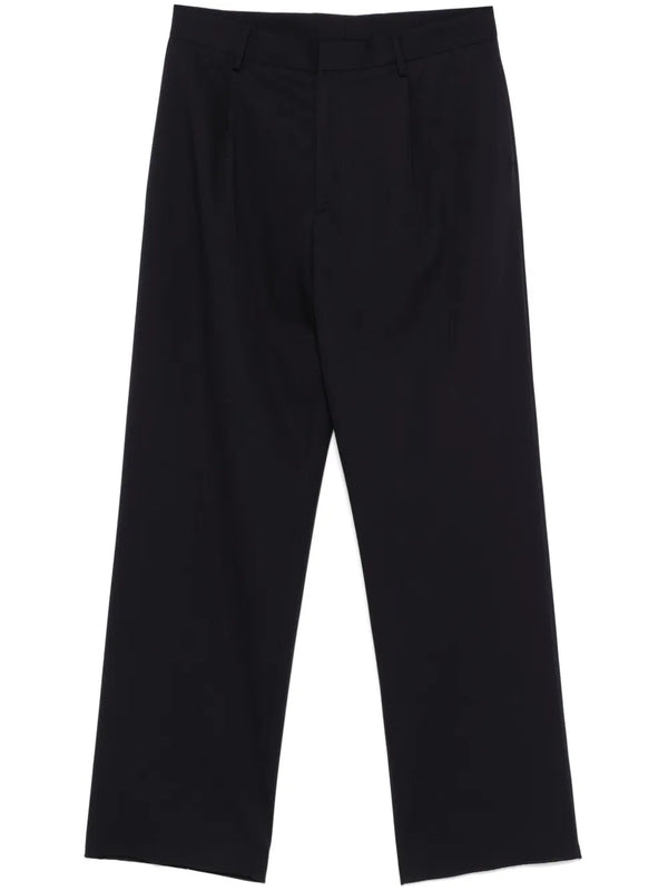 Pleats Wool Tailored Pants