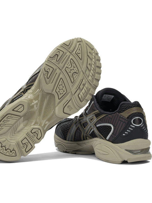 Asics Black Green Low Top Sneakers