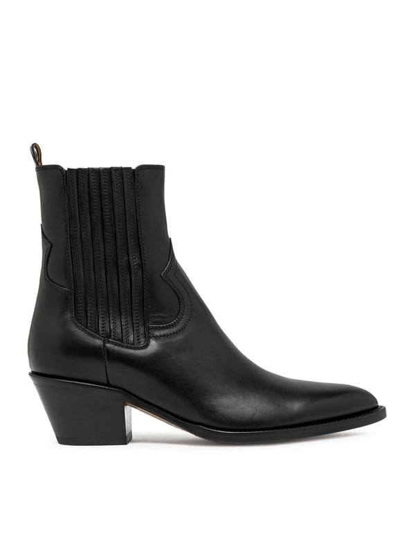 Butero Black Ankle Boots